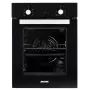 Įmontuojama orkaitė MPM MPM-45-BO-20, skrudinimo orkaitė, 45 cm, 1900 W, konvekcija, 7 automatinės programos, juoda