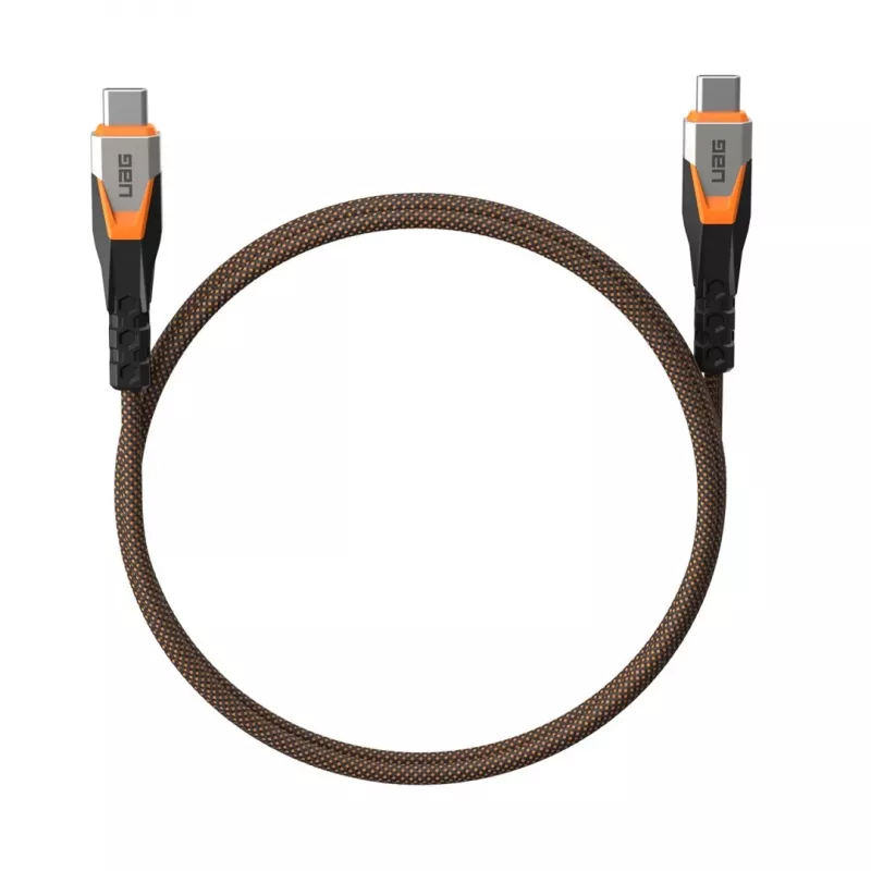 USB C į USB C laidas C2G 9B4415114097 USB 3.2 Gen 2x2 0,75 m — juoda / oranžinė