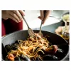 Wok/Stir-Fry keptuvė Ballarini 75002-815-0 apvali antracito 30 cm, aliuminio, 6 sluoksnių granito/titano neprideganti danga