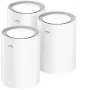 Cudy M3000 3 vnt. rinkinys tinklelio Wi-Fi sistema, dviejų dažnių (2,4 GHz / 5 GHz), Wi‑Fi 6 (802.11ax), pilka, balta, 1 vidinis