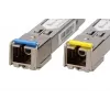 „Extralink SFP 1.25G WDM“ modulių pora 1310/1550 nm vienmodis 3 km SC DOM, skirta HP/Aruba