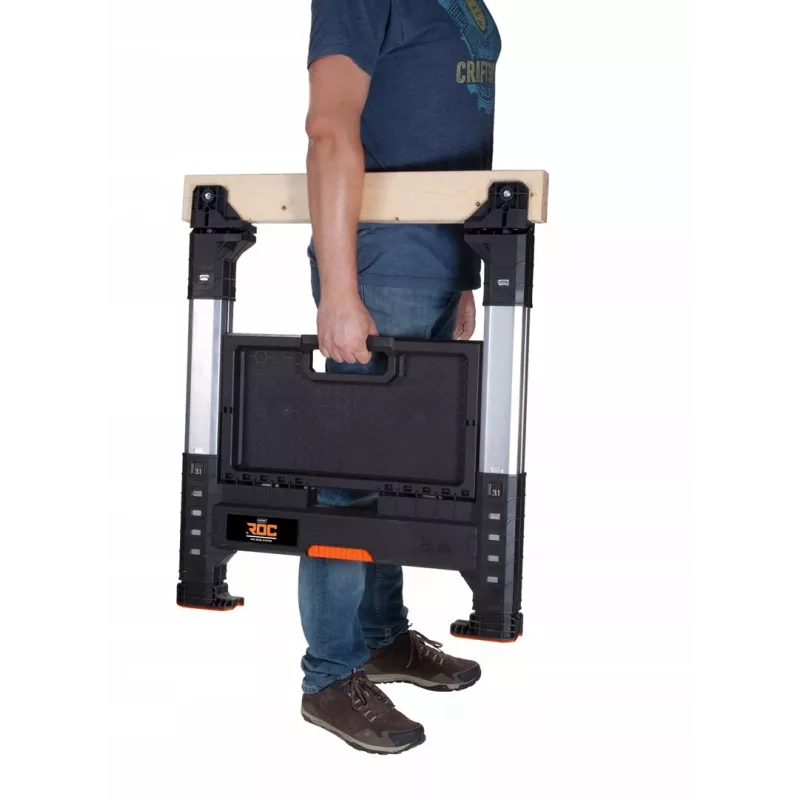 Keter Lumberjack ROC Pro Gear pjūklo ožys ir darbo stalas