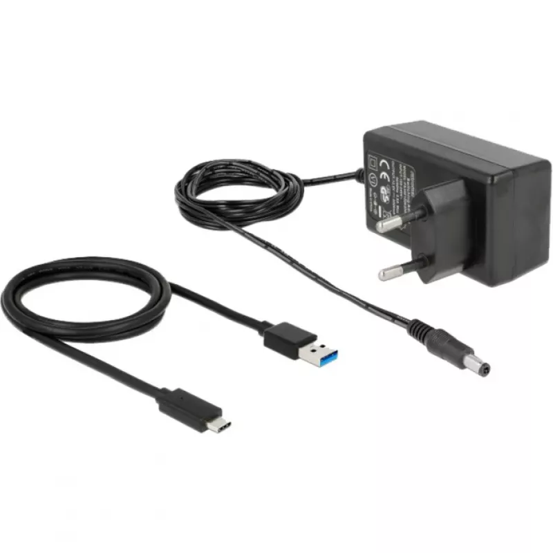 USB koncentratorius DeLOCK išorinis 4 prievadų 10 Gbps