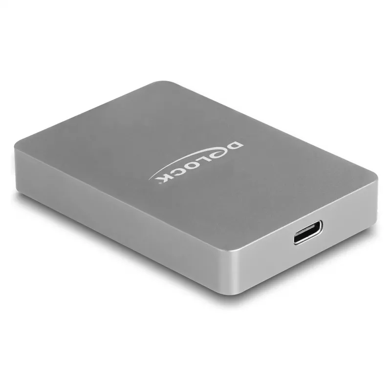 DeLOCK USB Type-C Card Reader skaitytuvas CFexpress XQD Aliuminis Pilka 10000 Mbit/s