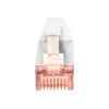 Tinklo kabelis Digitus CAT 6 U/FTP plonas komutacinis kabelis RJ-45 Cat6 10 m pilkas