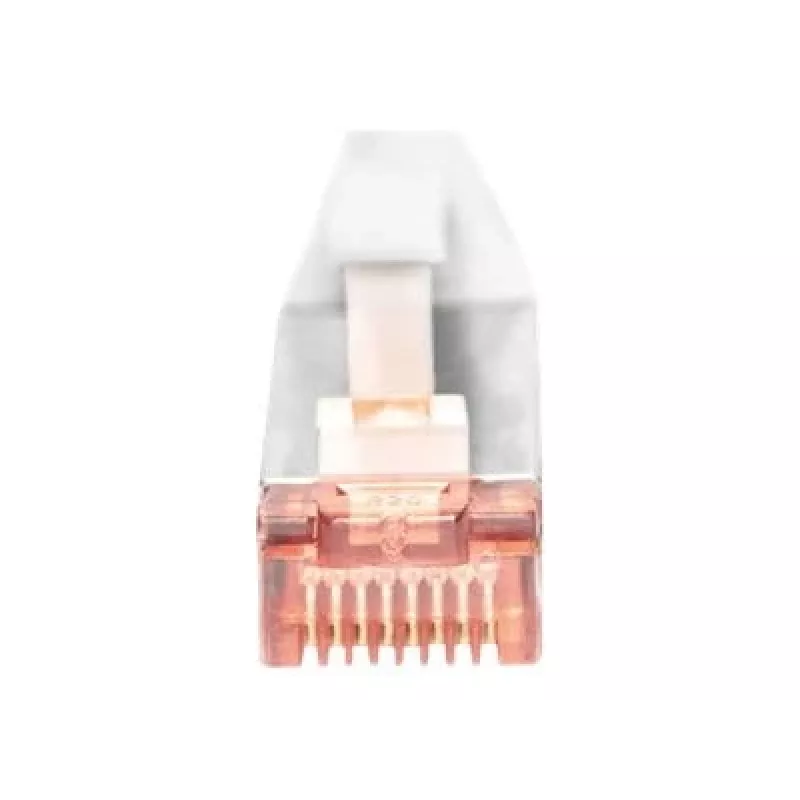 Tinklo kabelis Digitus CAT 6 U/FTP plonas komutacinis kabelis RJ-45 Cat6 10 m pilkas