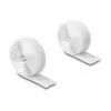 DeLOCK sunkiasvorė lipni juosta su kabliukais ir kilpomis 1 m x 20 mm balta