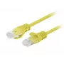 PATCHCORD Cat.5E UTP 1M Geltonas FLUKE PASSED LANBERG 10 vnt. pakuotė