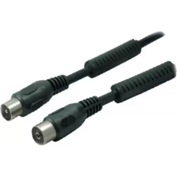 Antenos kabelis ShiverPeaks 80202-128-1.5S — bendraašis laidas, 1,5 m, 100 dB, juodas