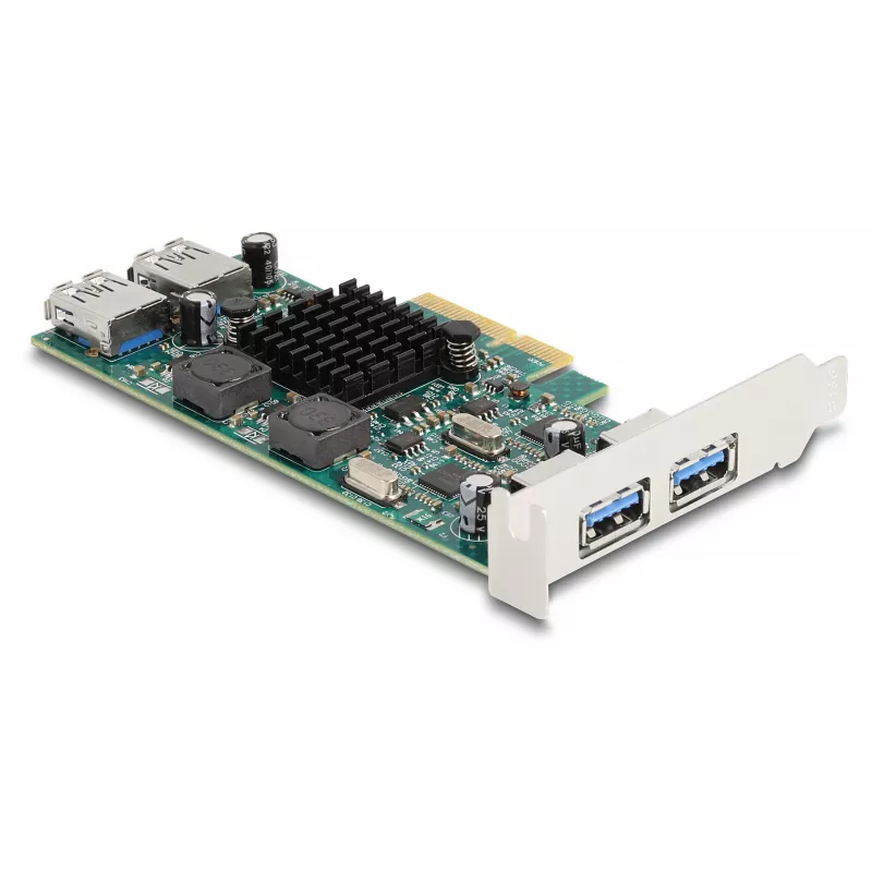 DeLOCK PCI Express x4 kortelė 2 x USB 5 Gbps Type-A 2 x vidinis USB