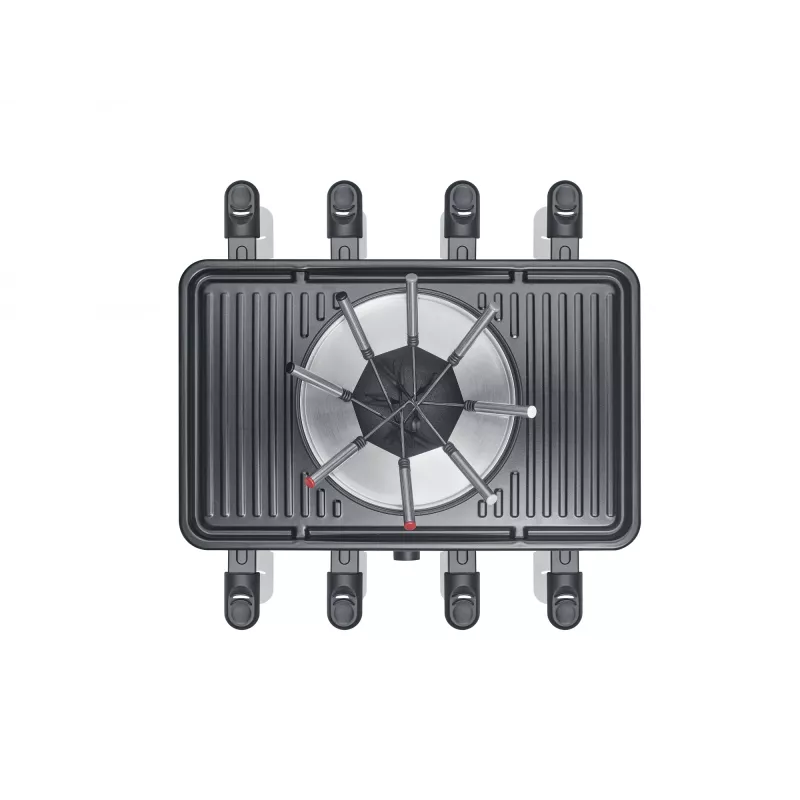 Raclette Grill Severin RG 2347 8 asmenims 1400 W juoda