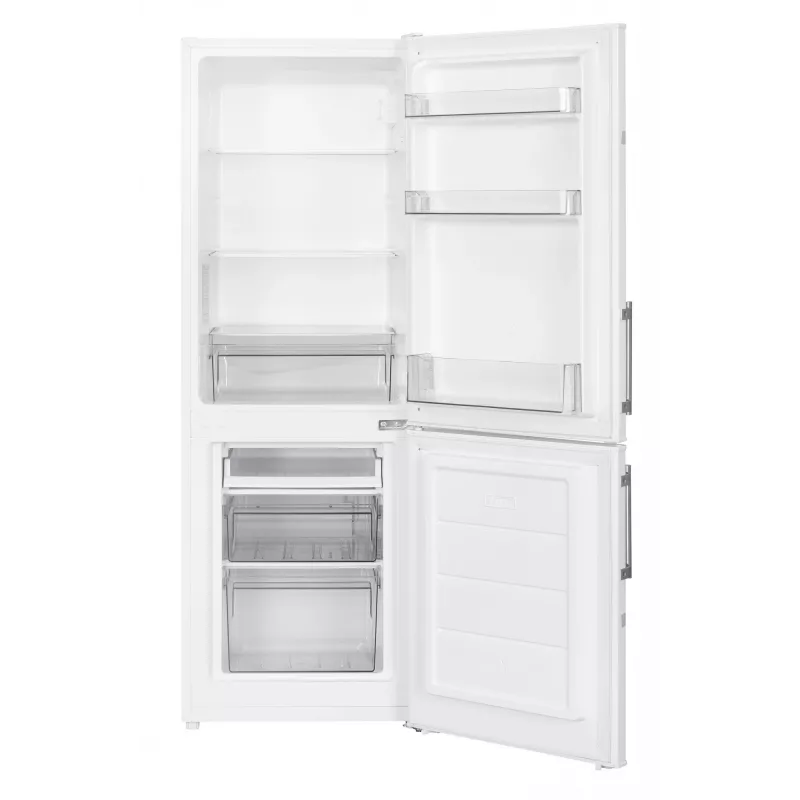 Laisvai pastatomas šaldytuvas SEVERIN DT 8770 — 173 L bendras, 121 L šaldytuvas, 52 L šaldiklis, balta