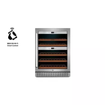 Vyno aušintuvas Caso WineChef Pro 40 kompresorinis nerūdijančio plieno 40 butelių