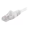 Wentronic Goobay CAT 5e jungiamasis kabelis, U/UTP, baltas, 0,25 m - CCA vario mišinys (68614)