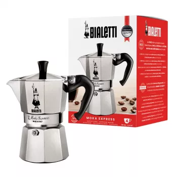 Bialetti Moka Express Moka puodas 0,23 L Aliuminis