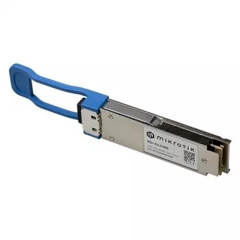 Mikrotik XQ+31LC10D tinklo siųstuvas-imtuvas, šviesolaidinis, 100000 Mbit/s, QSFP28, 1309 nm