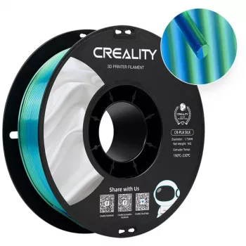 Gija Creality SILK BLUE GREEN 1,75 mm 1 kg ritė 3D spausdinimui
