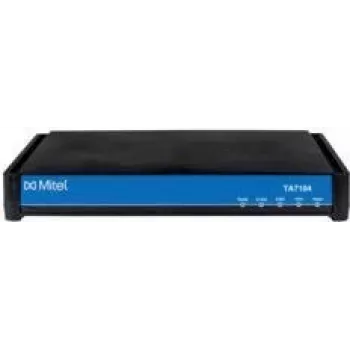 VoIP ATA MITEL TA7104 (modelis 51309162) be kintamosios srovės maitinimo laido