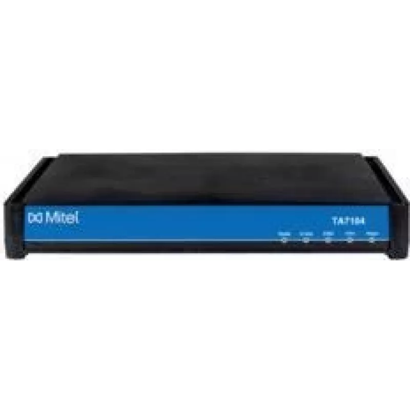 VoIP ATA MITEL TA7104 (modelis 51309162) be kintamosios srovės maitinimo laido