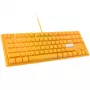 Ducky One 3 TKL klaviatūra, žaidimų, USB, QWERTY, anglų, geltona