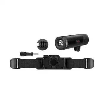 Garmin Varia UT 800 Juoda, galvos juostos žibintuvėlis