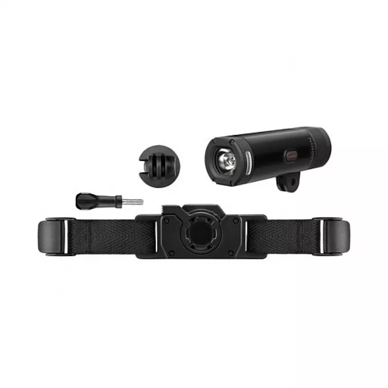 Garmin Varia UT 800 Juoda, galvos juostos žibintuvėlis