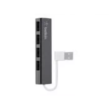 Hub Belkin F4U042BT USB 2.0 480 Mbit/s Juoda