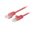 Fluke Passed Lanberg patchcord cat.6 UTP 1.5m raudonas 10 vnt.