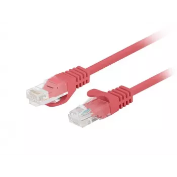 Fluke Passed Lanberg patchcord cat.6 UTP 1.5m raudonas 10 vnt.