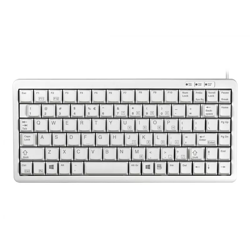 CHERRY G84-4100 klaviatūra universali USB QWERTY US anglų Pilka