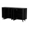 Cama VOLARE komoda 151 x 39 x 75 cm juodas
