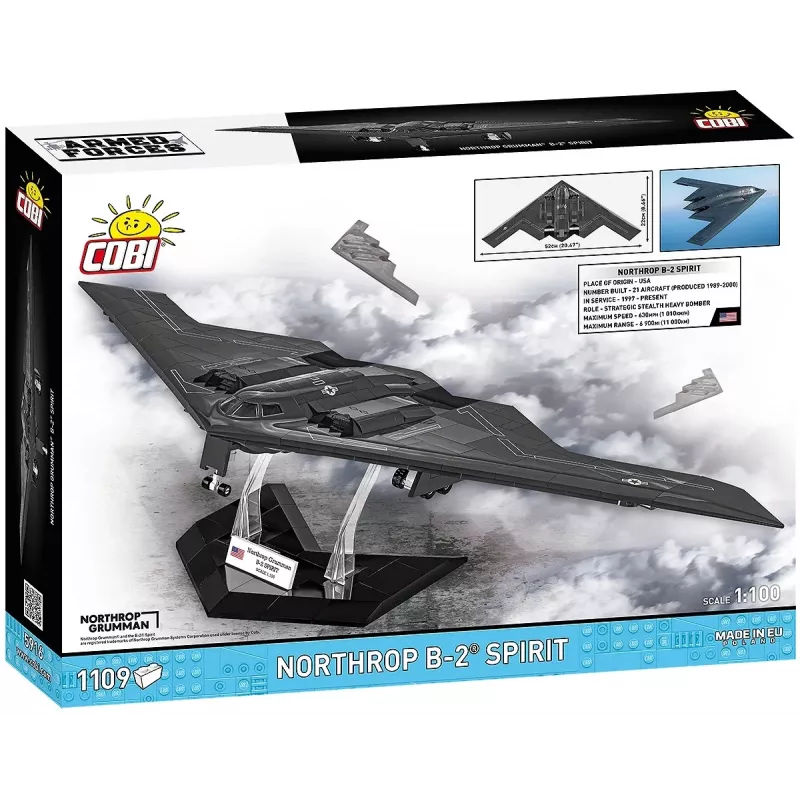 „Cobi Northrop Grumman B-2 SPIRIT“ modelio rinkinys