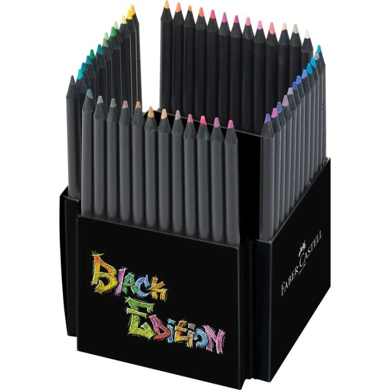Spalvoti pieštukai Faber-Castell 116450, įvairiaspalvis rinkinys, 50 vienetų, minkštas grafitas, kartoninė dėžutė