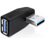 USB 3.0 M/F jungtis DeLOCK 65342 Juoda