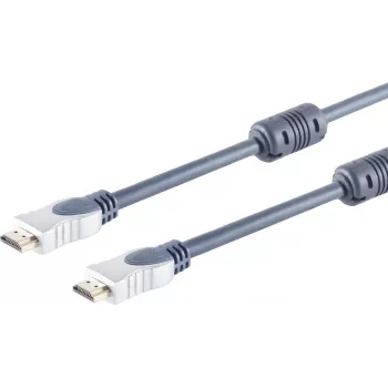 HDMI laidas ShiverPeaks 77471-MHQ — 1,5 m, chromuotos metalinės jungtys, auksuoti kontaktai