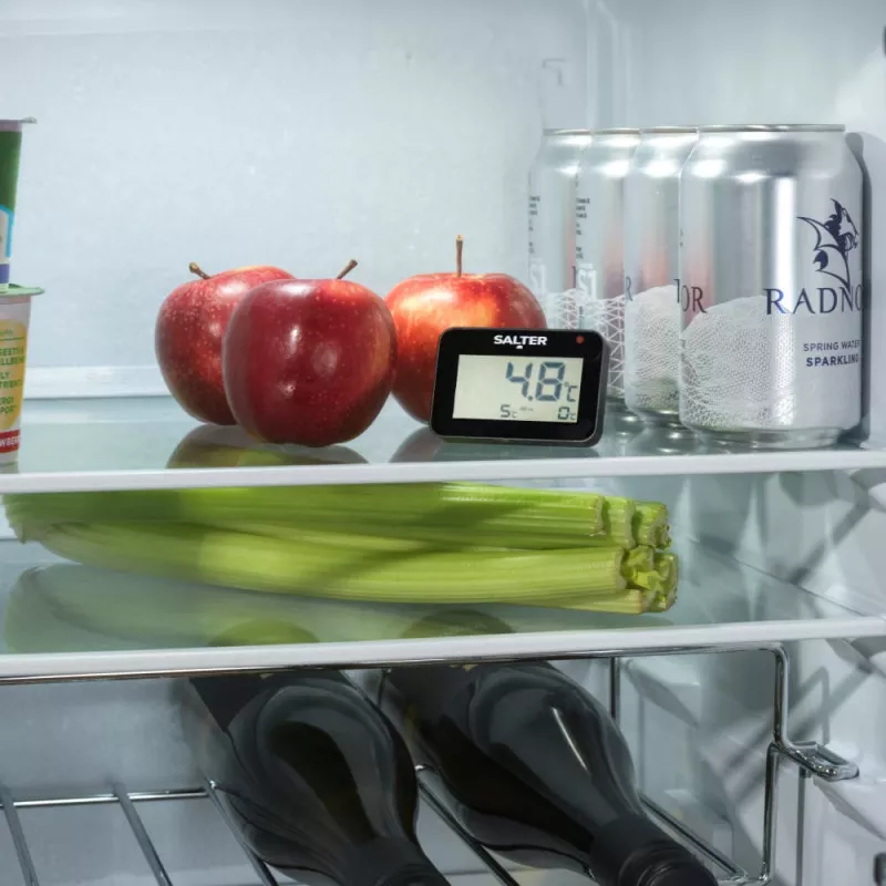 Skaitmeninis šaldytuvo termometras Salter SA00574BFEU12 su LCD, temperatūros diapazonas nuo -20 iki 50°C