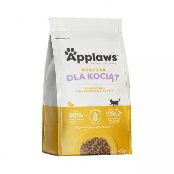 APPLAWS Kačiukams vištiena - sausas kačių ėdalas - 400g