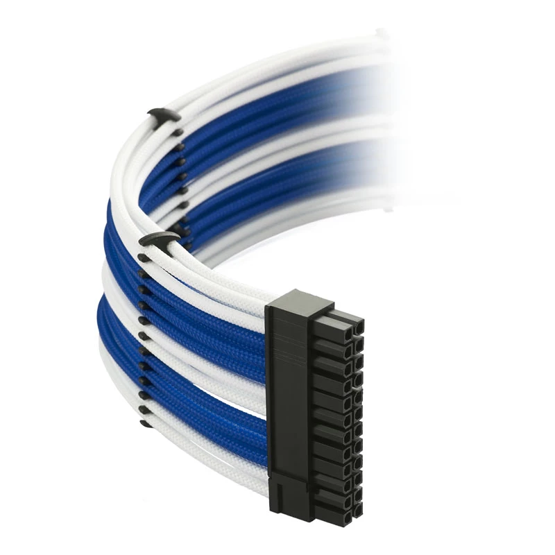 CableMod Classic ModMesh RT kabelis Kit ASUS/Seasonic/Phanteks - balta/mėlyna