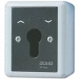 JUNG 834.28G elektrinis jungiklis su raktu, juoda - balta (834.28G)