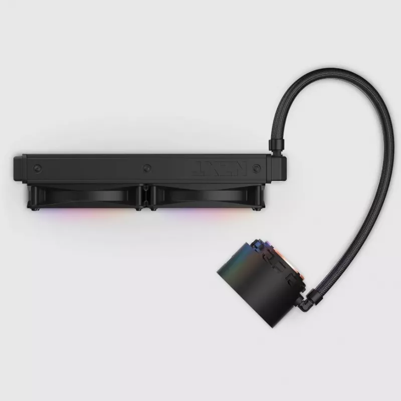 Universalus skysčio aušintuvas NZXT Kraken Elite 240 RGB 12 cm juodas