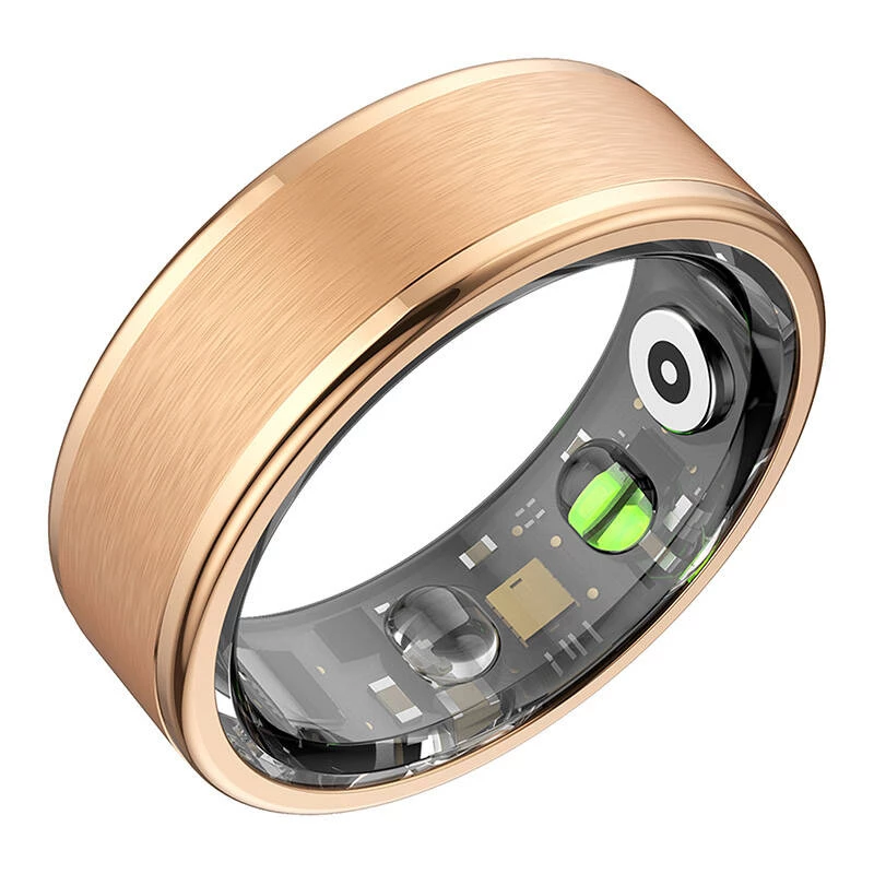 Išmanusis žiedas Colmi R03 20,3 mm dydis 11 Auksinis — Colmi R03 išmanusis žiedas, 20,3 mm, 11 dydis, auksinė apdaila