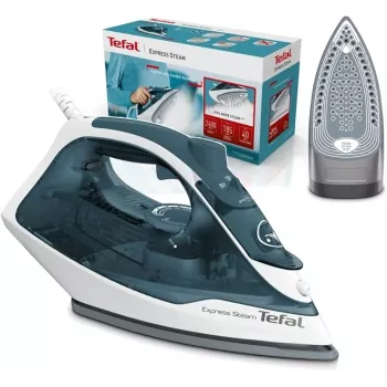 Tefal FV2839 sausas ir garinis lygintuvas Cerilium padas 2400 W mėlynas, baltas