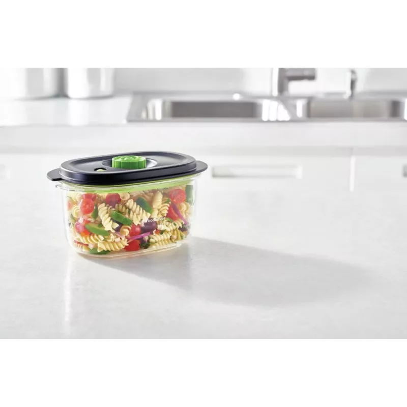 FoodSaver FFC022X vakuuminė sandari ovali maisto laikymo talpykla, 1,2 L