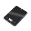 Virtuvinės svarstyklės Caso plonas Juoda Rectangle Electronic 03210