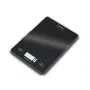 Virtuvinės svarstyklės Caso plonas Juoda Rectangle Electronic 03210
