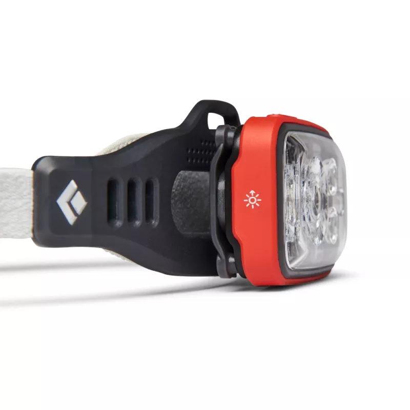 Juoda Diamond Distance 1500 raudona, balta rankinė lempa LED