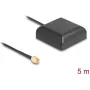 GNSS antena Navilock NL-203AA aukšto stiprinimo, SMA jungtis, 5 m kabelis, lauko