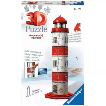 54 dalių dėlionė 3D Mini švyturys