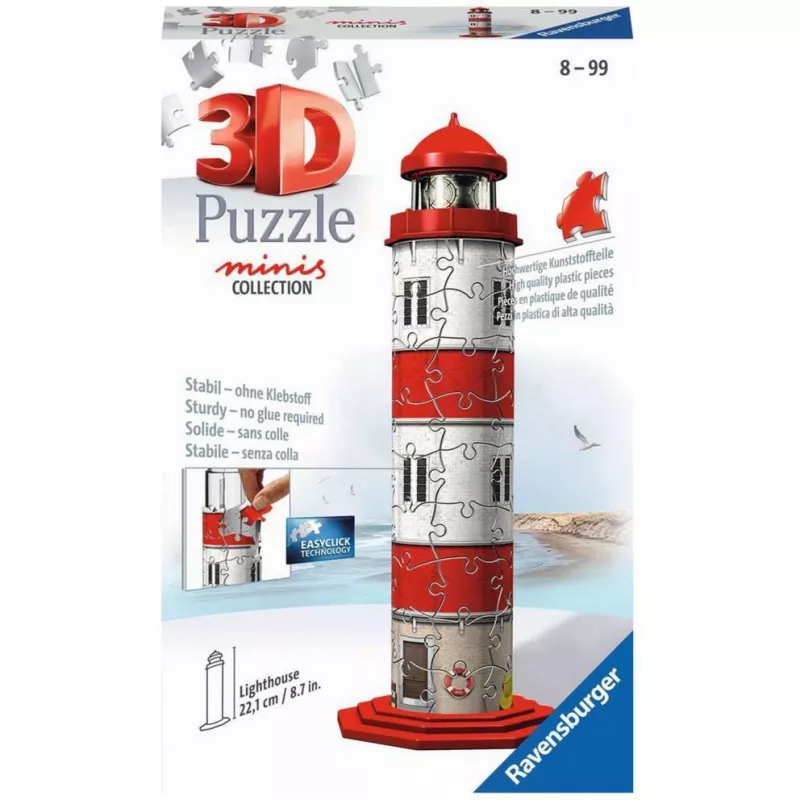 54 dalių dėlionė 3D Mini švyturys