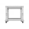 Stovas 19 inch 9U 600x600–1100 reguliuojamas pilkas